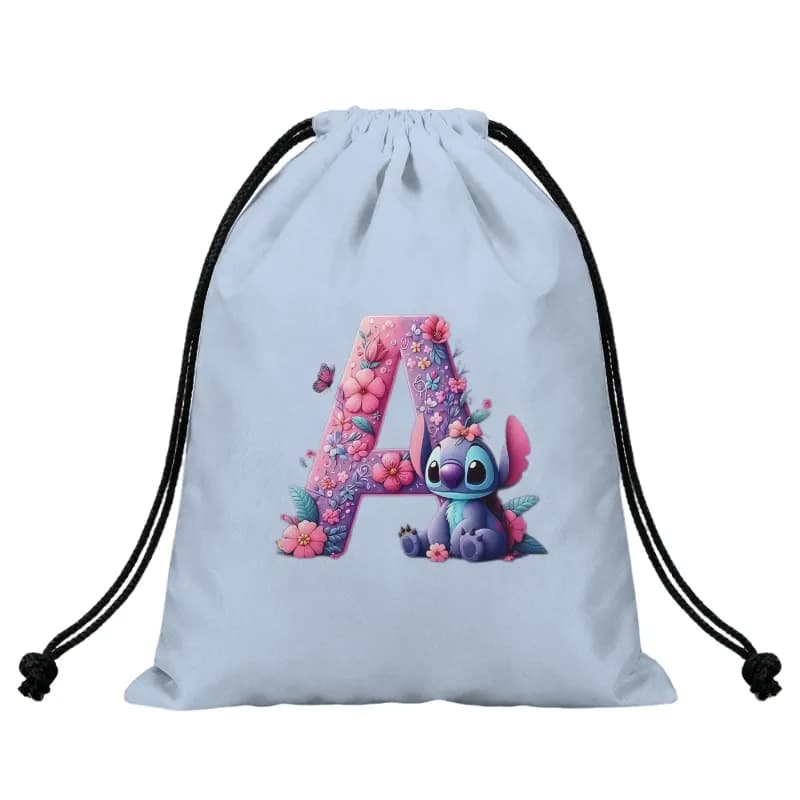 Tas Serut Motif Bunga dan Huru - Drawstring Gym Bag ulasan dan harga