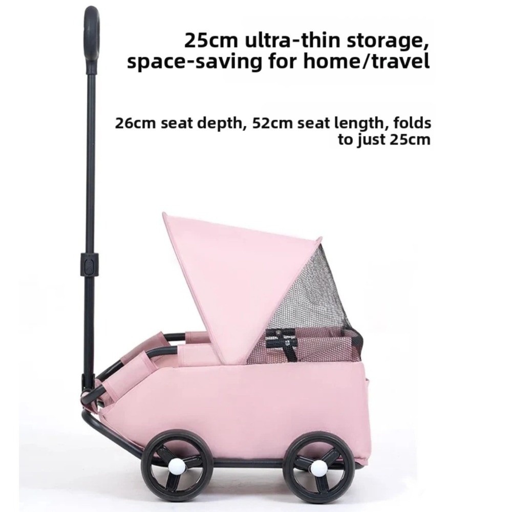 Kereta Dorong Hewan Peliharaan - Foldable Backpack Small ulasan dan harga