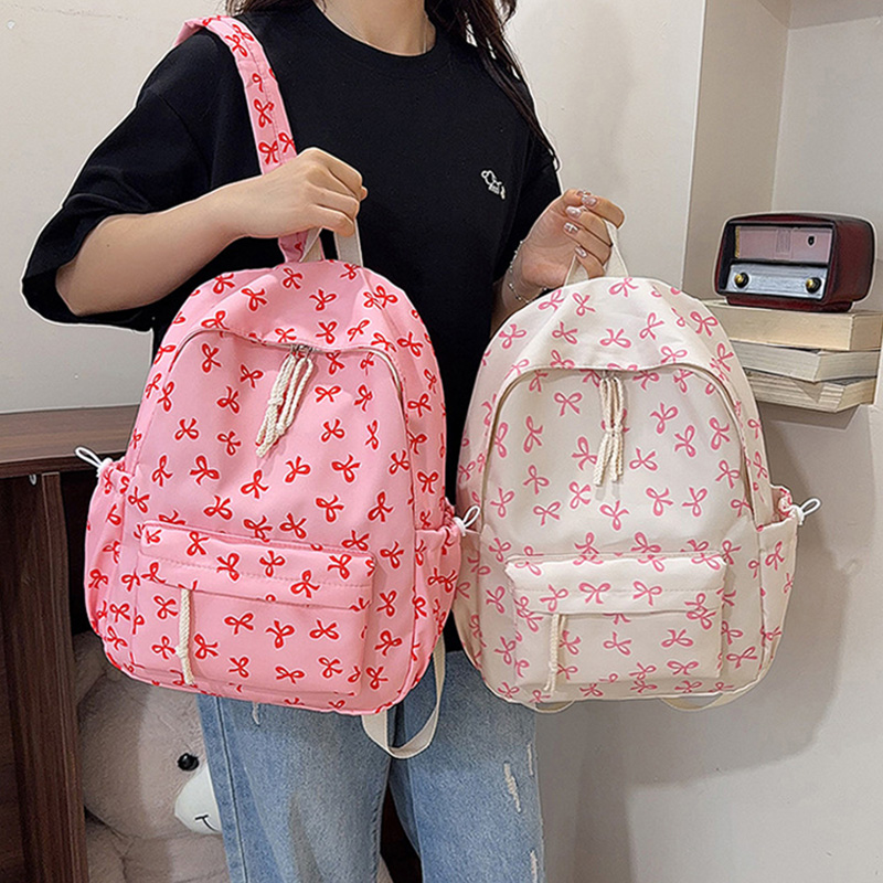 Ransel Motif Pita Lucu Bahan N - School Backpack Teen ulasan dan harga